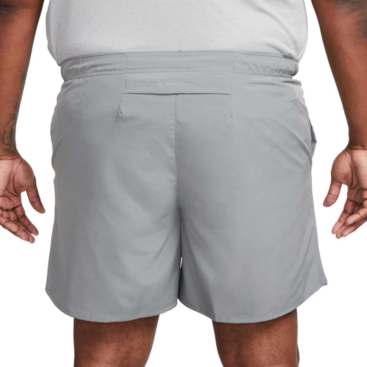 NIKE MENS DF CHALLENGER 7 BF SHORT GREY