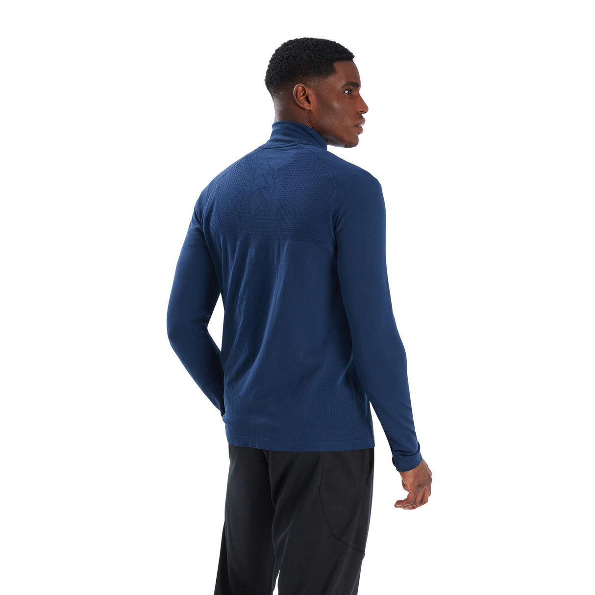 Canterbury Mens Seamless HZ Top Navy