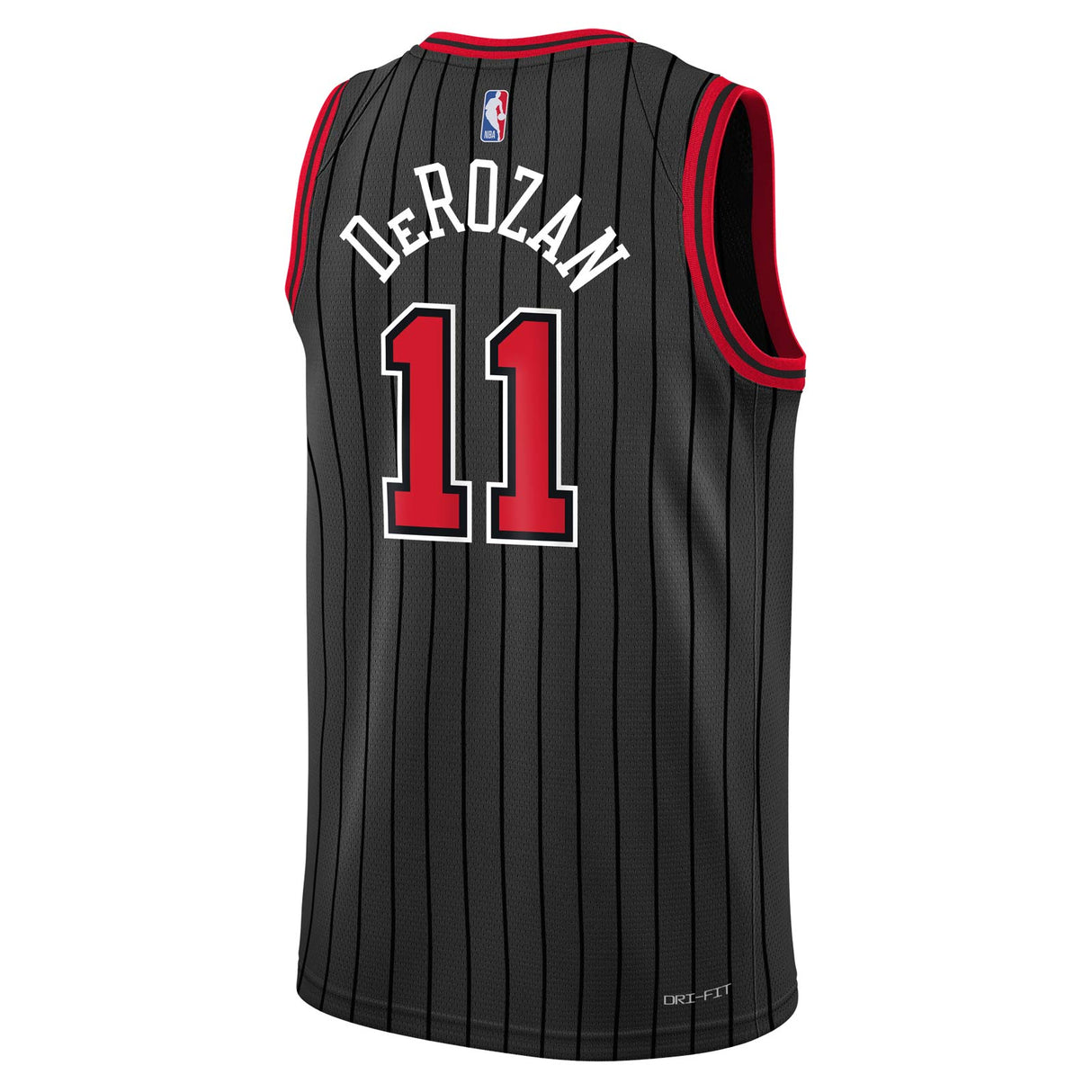 Jordan Bulls Derozan 11 Kid Jersey Black