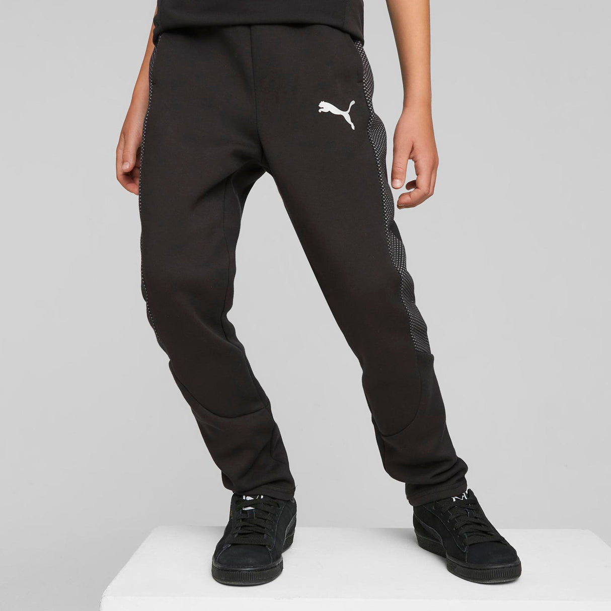 Puma Boys Evostripe Pants DK Black