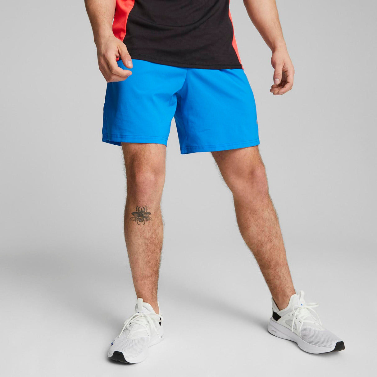 Puma Mens Run Fav 2in1 Short Blue