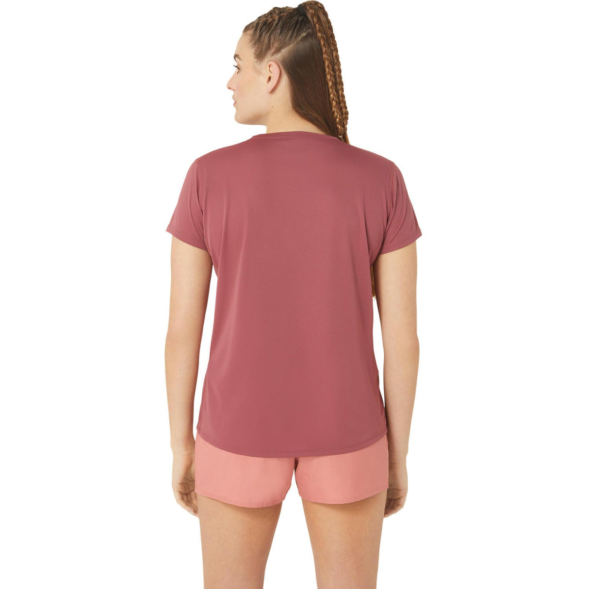 Asics Womens Core SS Top Red