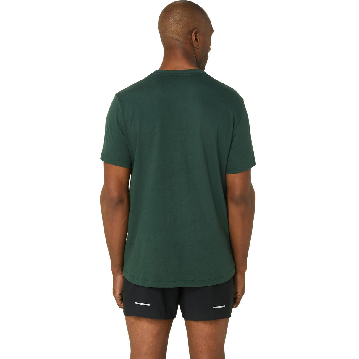 Asics mens Big Logo Tee Green