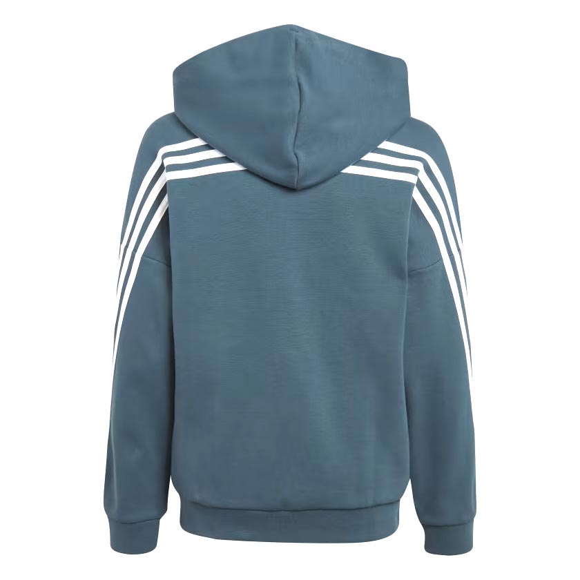 adidas Boys U FI 3S FZ Hood Green