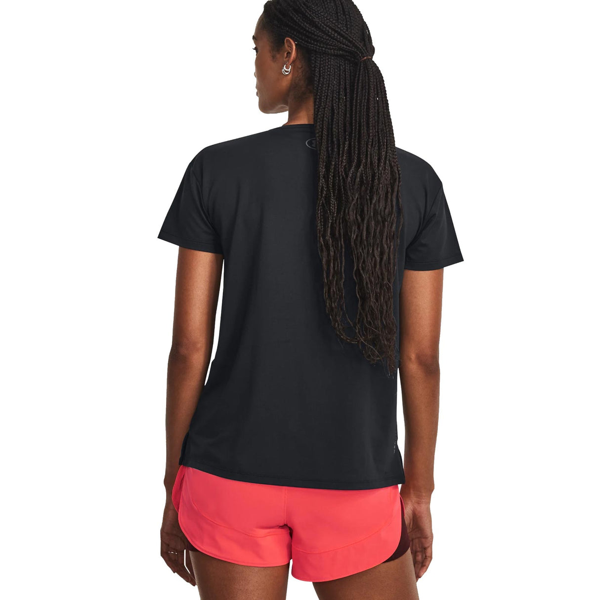 UA Womens Rush Energy SS 2.0 Black