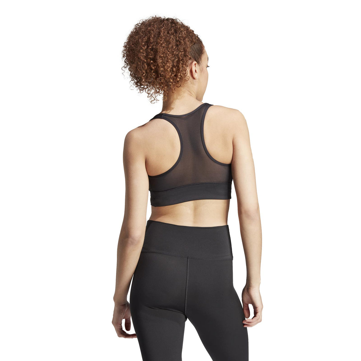 adidas Womens PWRCT MS BLUV Bra Black