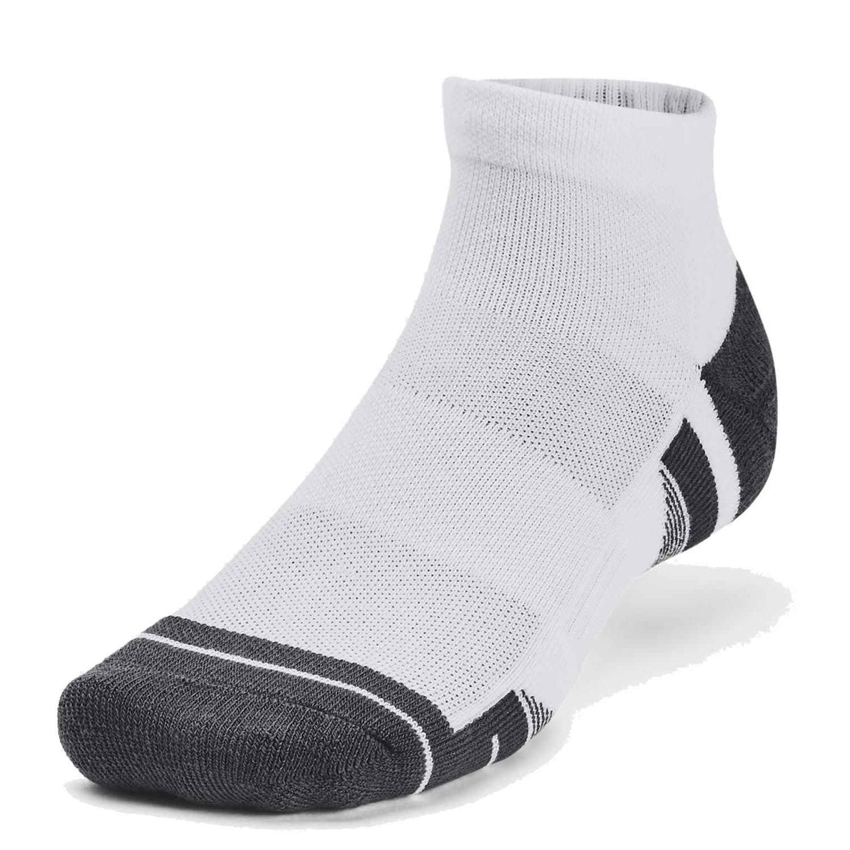 UA Performance Tech 3pk Low White