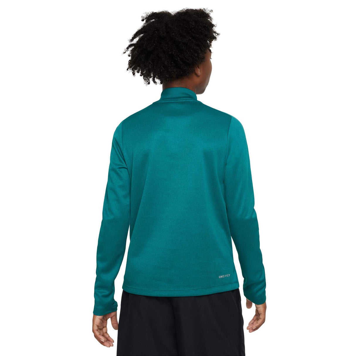 Nike Boys DF Multi Tech LS HZ Top Blue