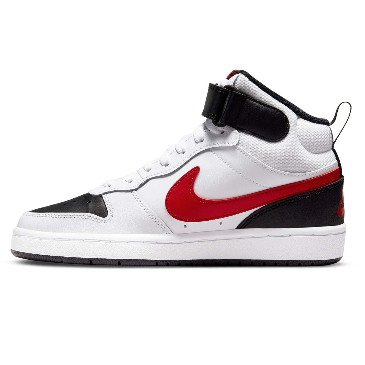 Nike Court Borough Mid 2 Kid Boys Wht/Rd