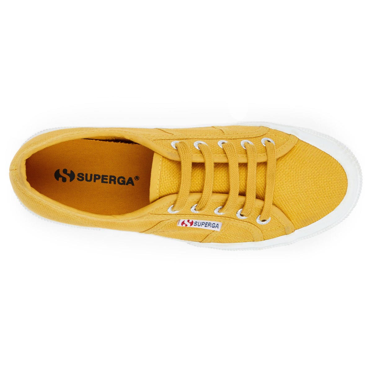 Superga Canvas Sneaker Womens Yellow