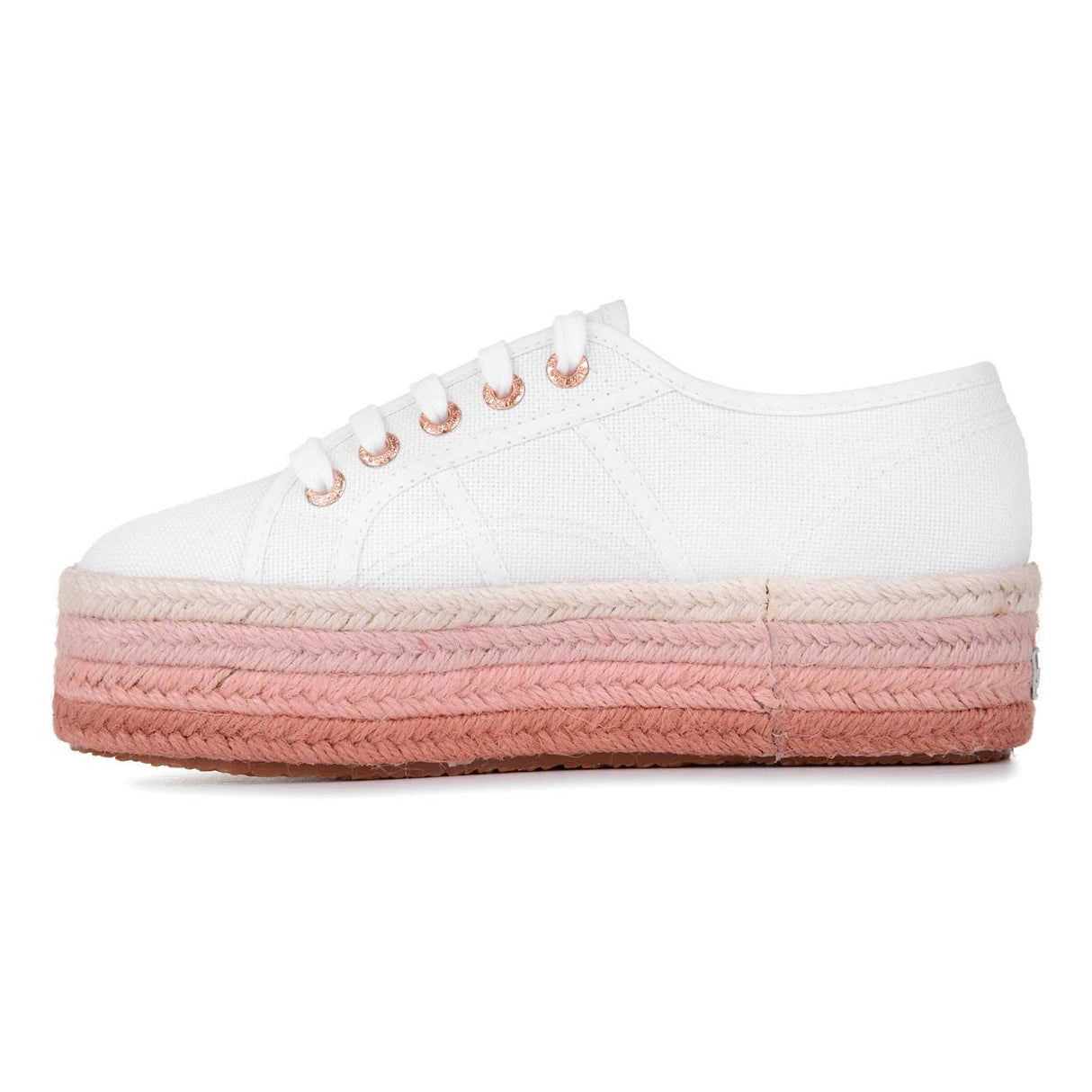 Superga Platform Canvas Sneaker Wmn Wht/