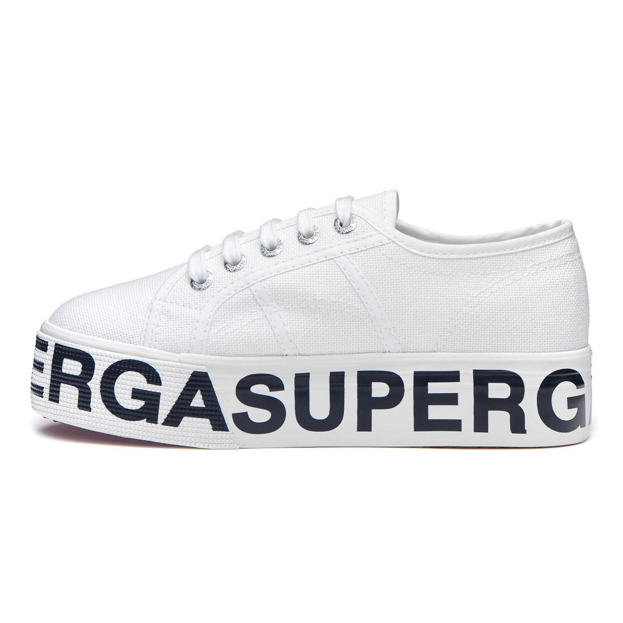 Superga Platform Canvas Sneaker Wmn Wht/