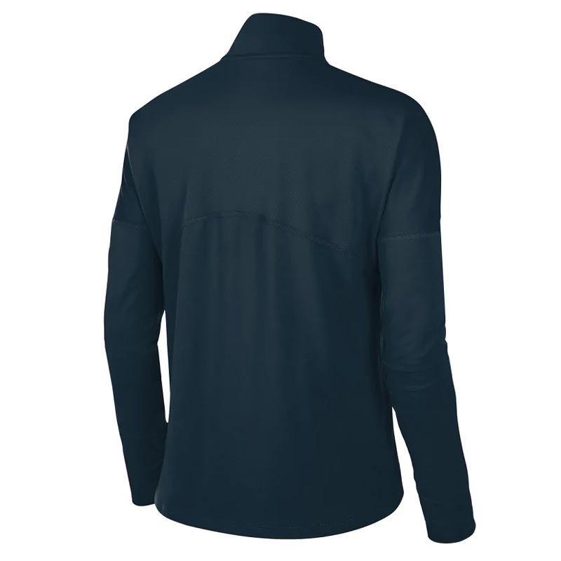 NIKE WMN DRY ELEMENT TOP HZ GREY/WHT