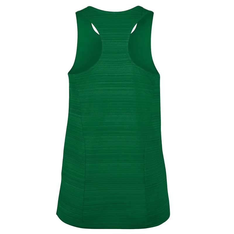 NIKE WMN STOCK DRY MILER SINGLET GRN/WHT