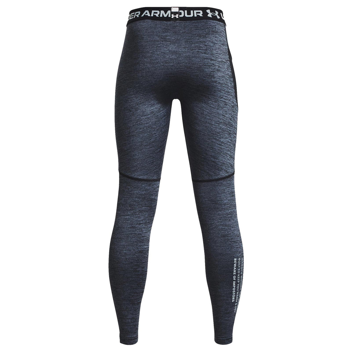 UA Boys CG Armour Twist Leggings Grey