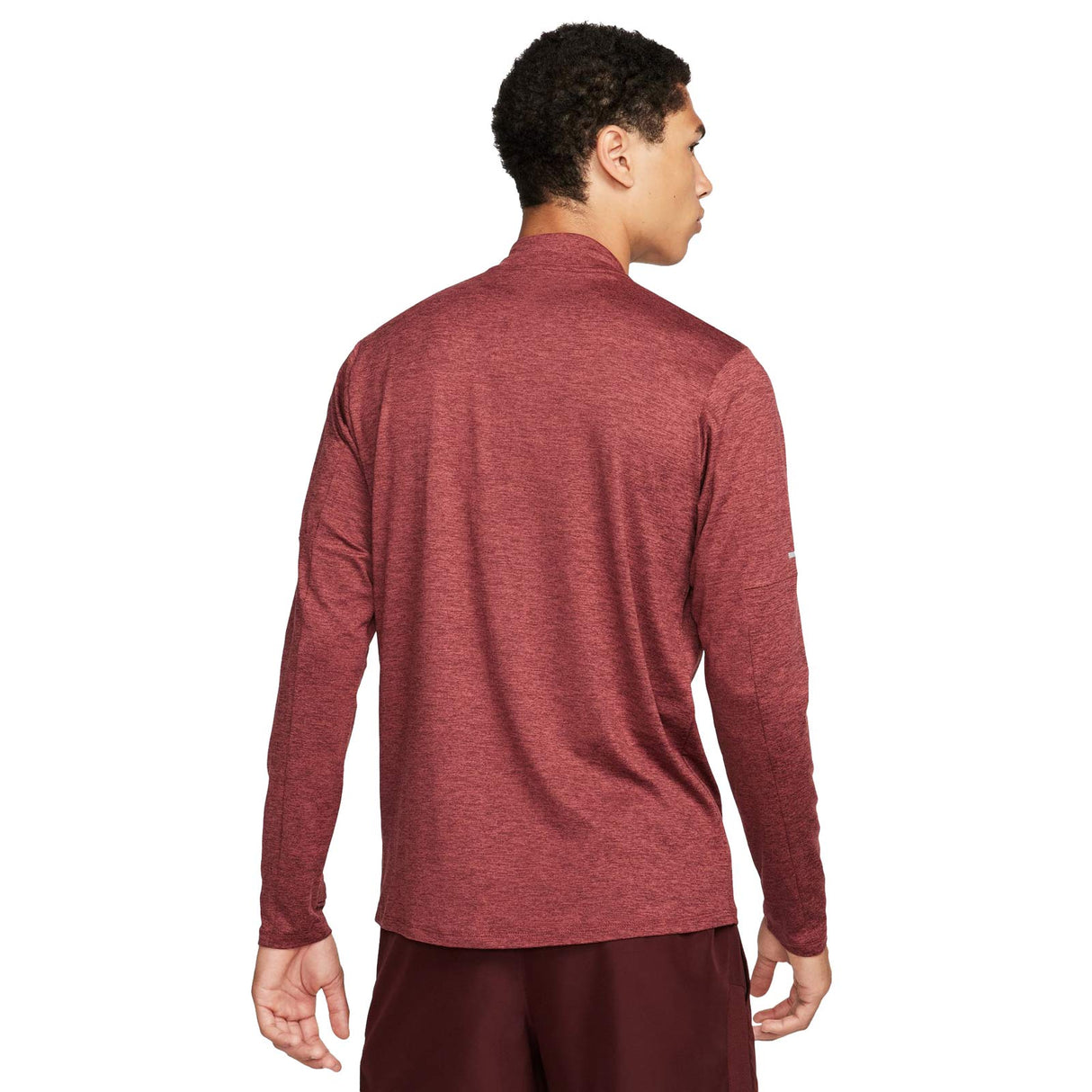 Nike Mens DF ELMNT HZ Top Red