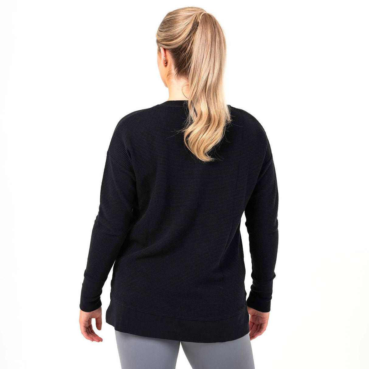 Bodylogic JS Wave Waffle Sweatshirt Blk
