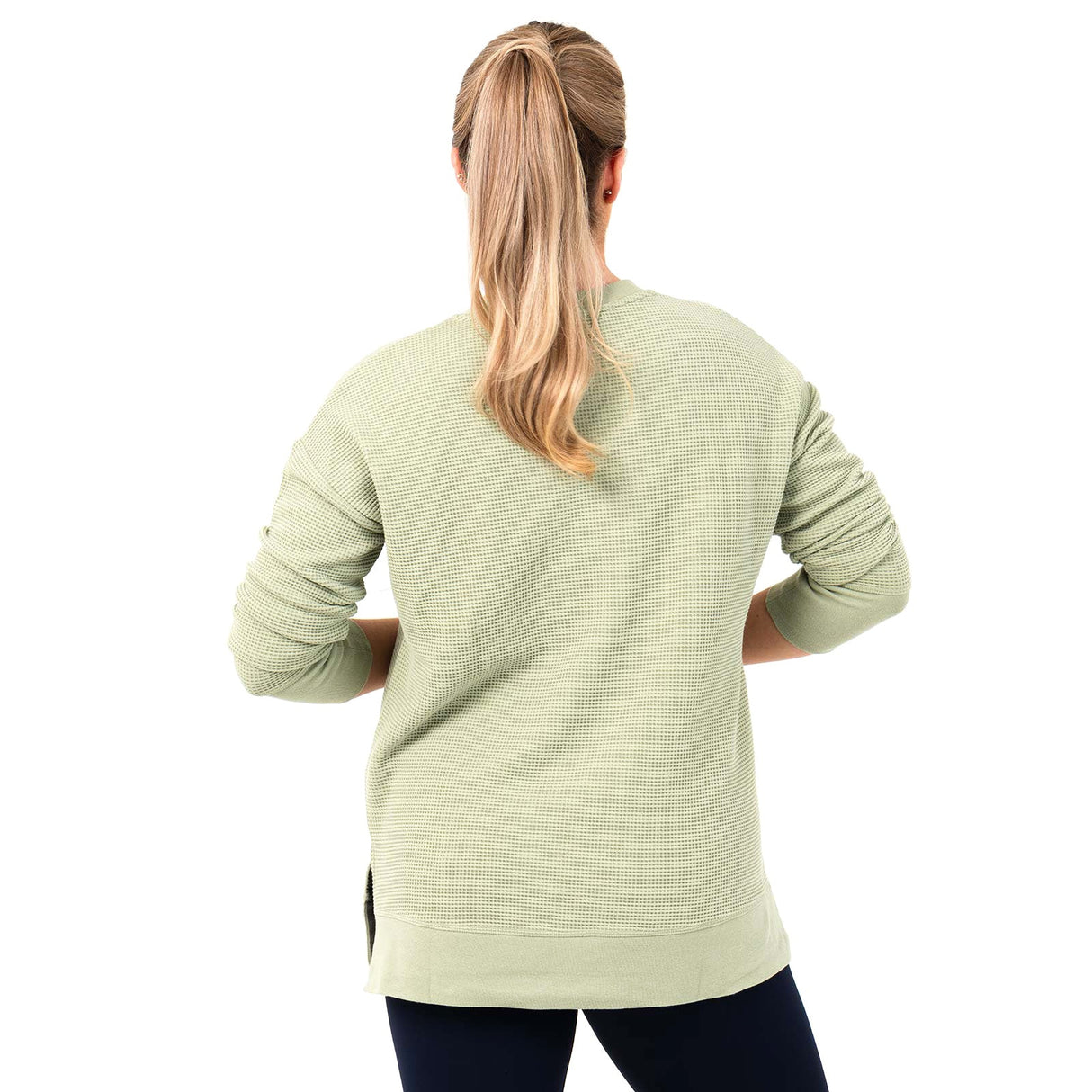 Bodylogic JS Wave Waffle Sweatshirt Grn