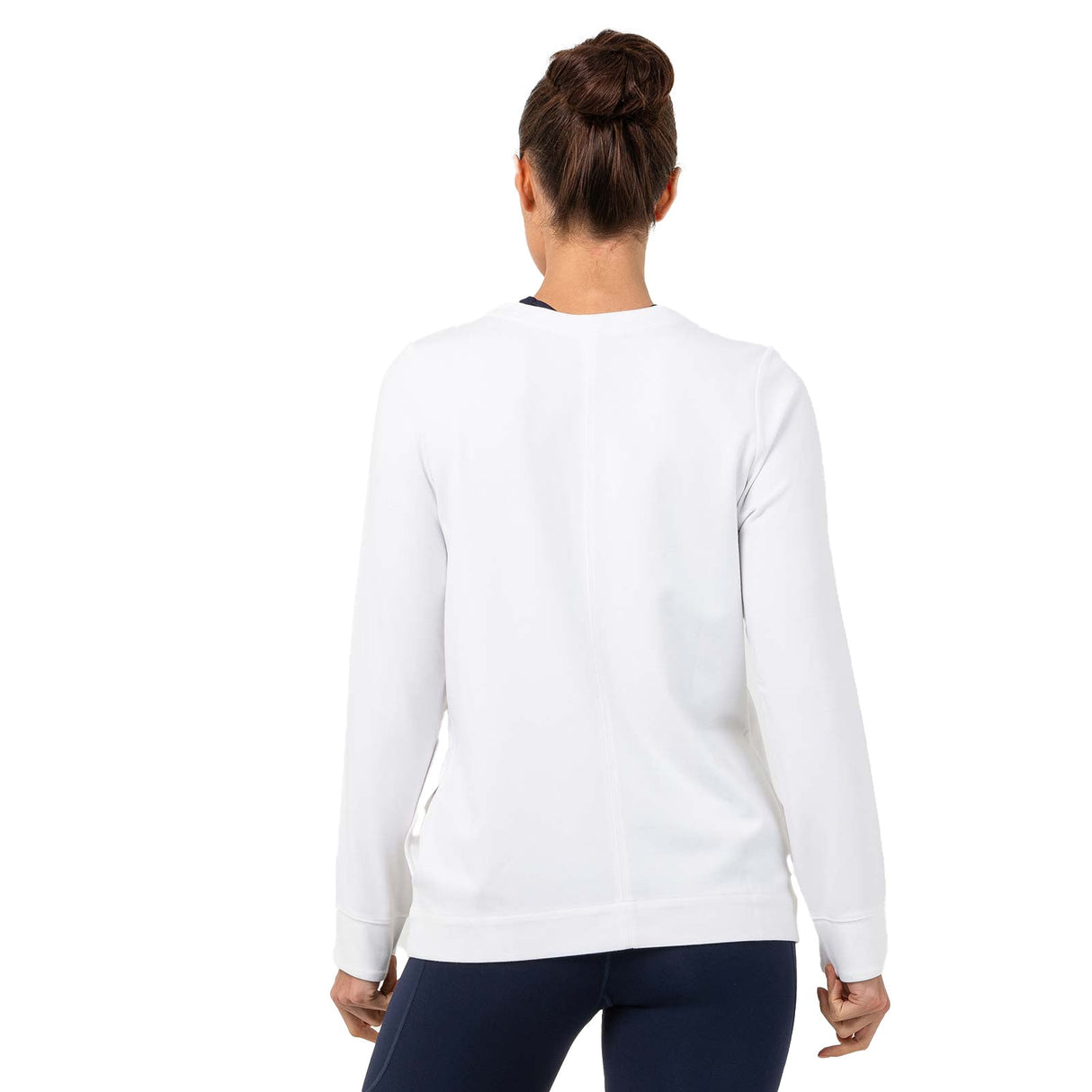 Bodylogic JS Freedom QZ Sweatshirt Wht