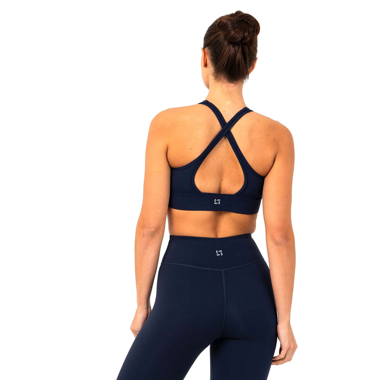 Bodylogic JS Soul Cross Back Bra Navy