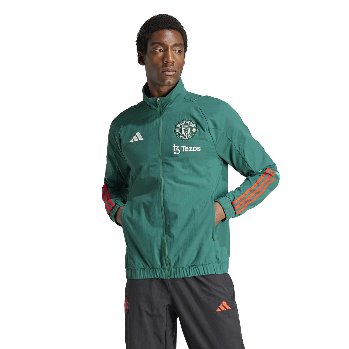adidas Man Utd 23 PM Jacket Green