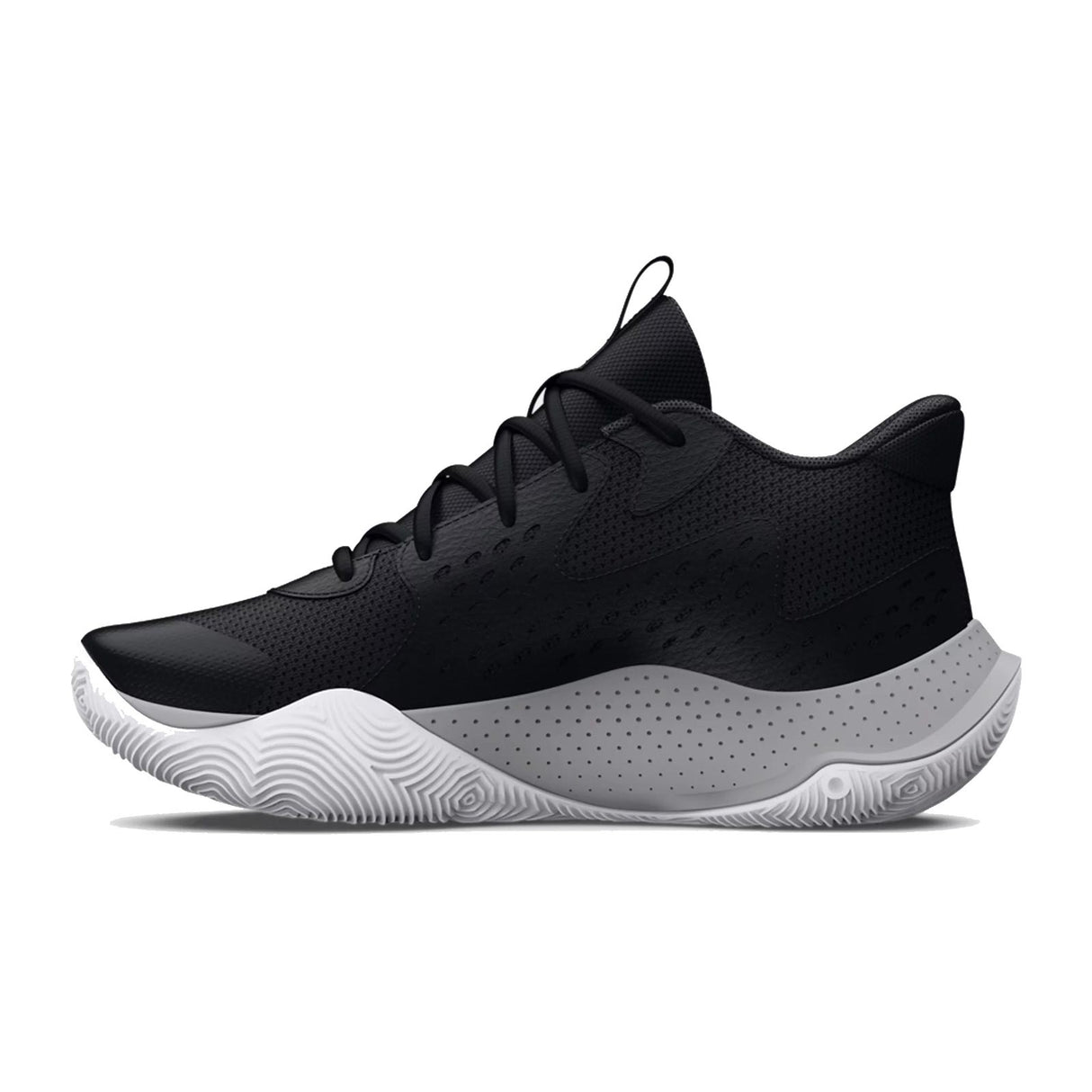 UA Jet 23 Kids Unisex Black/White