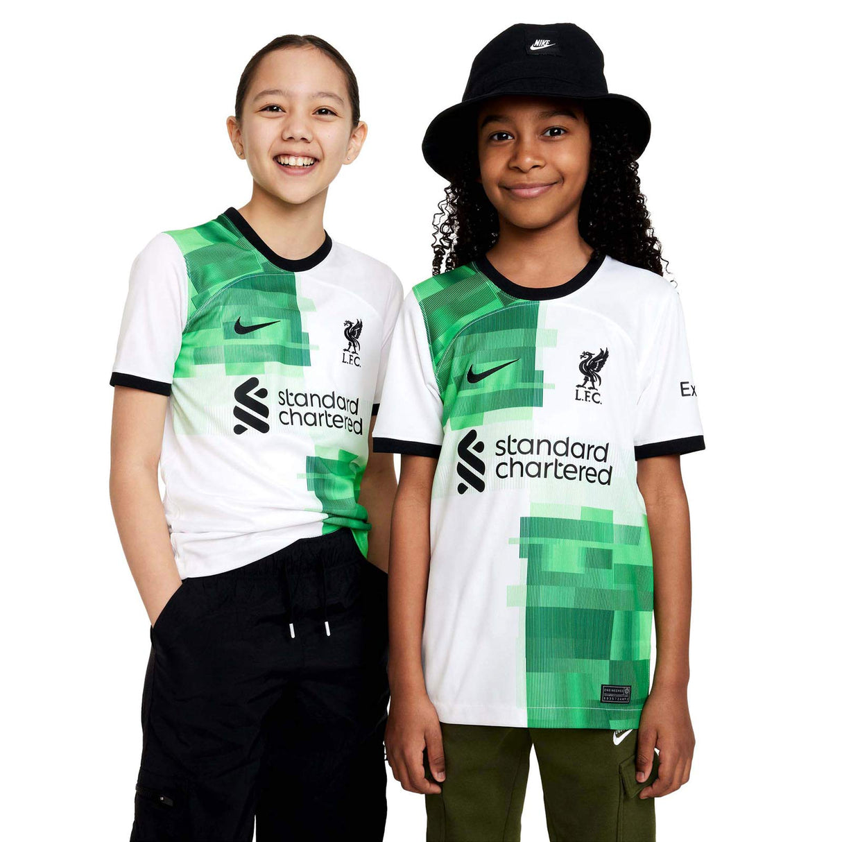 Nike LFC 23 Kids Away Jersey White