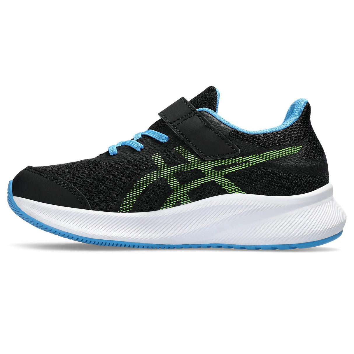 Asics Patriot 13 Jnr Boys Black/Lime