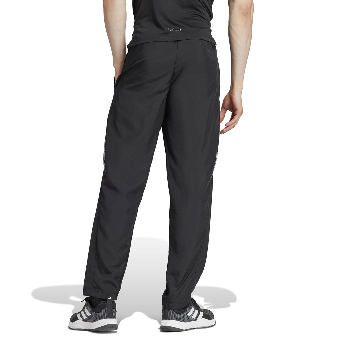 adidas Mens GYM+ Woven Pant Black