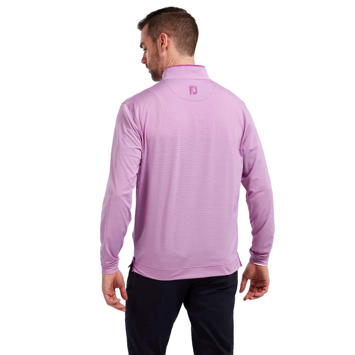 Footjoy Half Zip Top Maroon