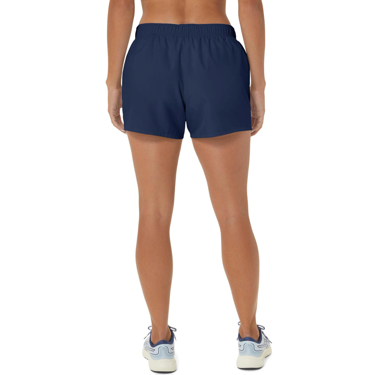 Asics Womens Core 4in Short Blue