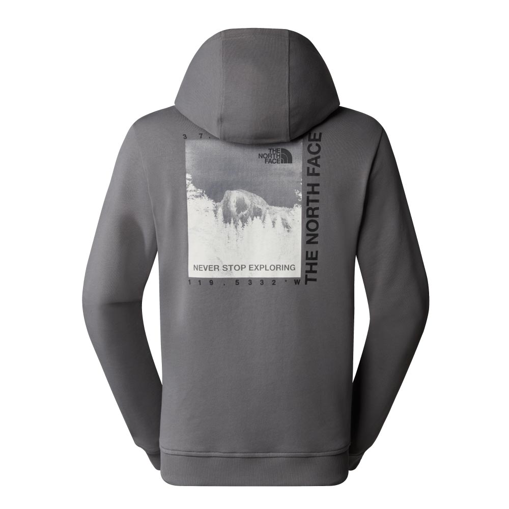 TNF Mens Kiyanja Hoodie Grey