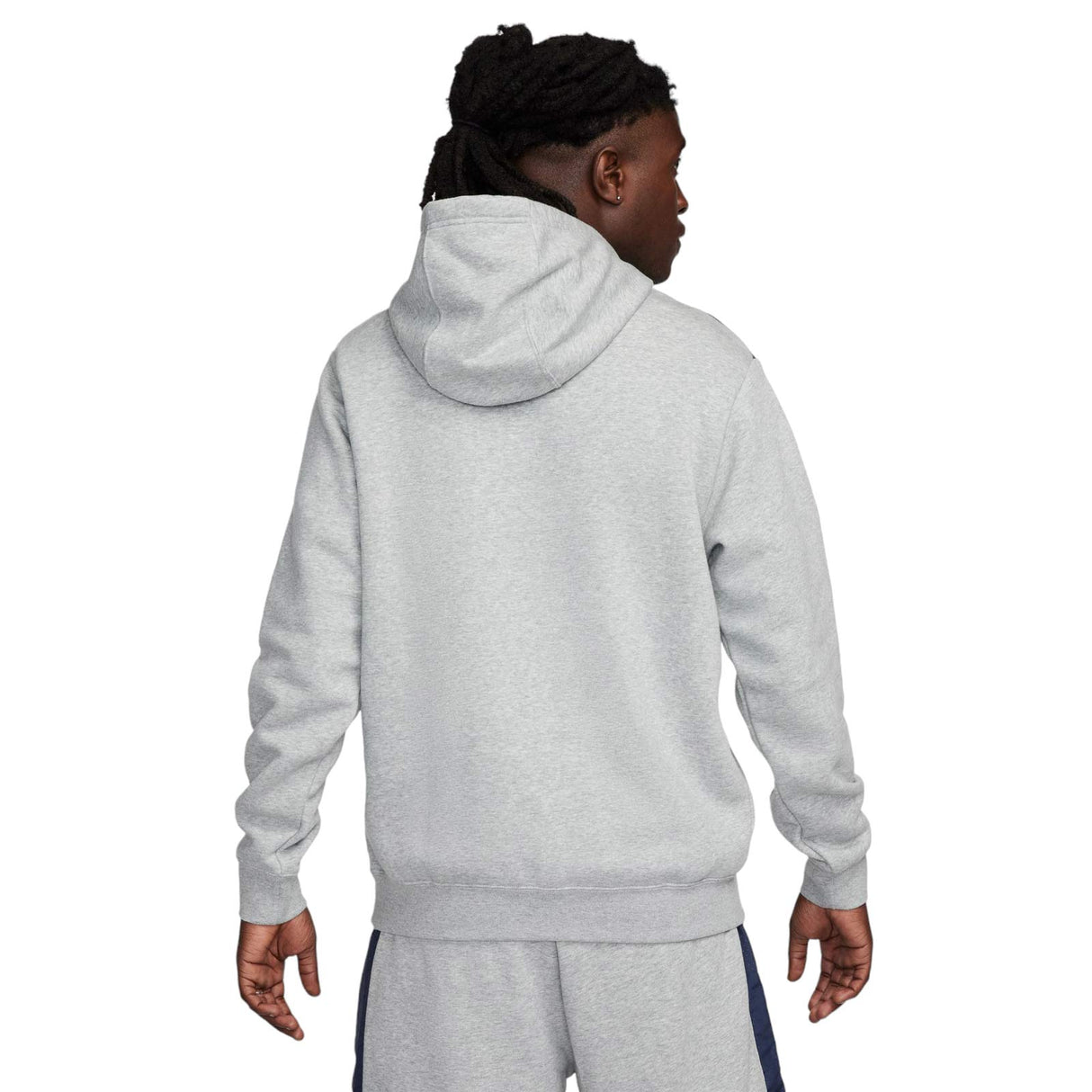 NIKE MENS NSW SP FLC HOODIE BB GREY