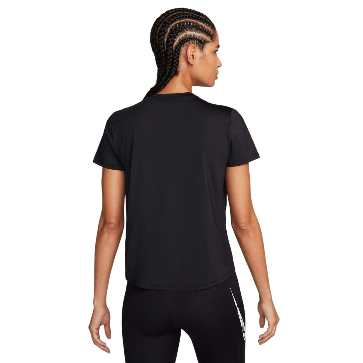 Nike Wmns One Swoosh HBR DF SS Top Black