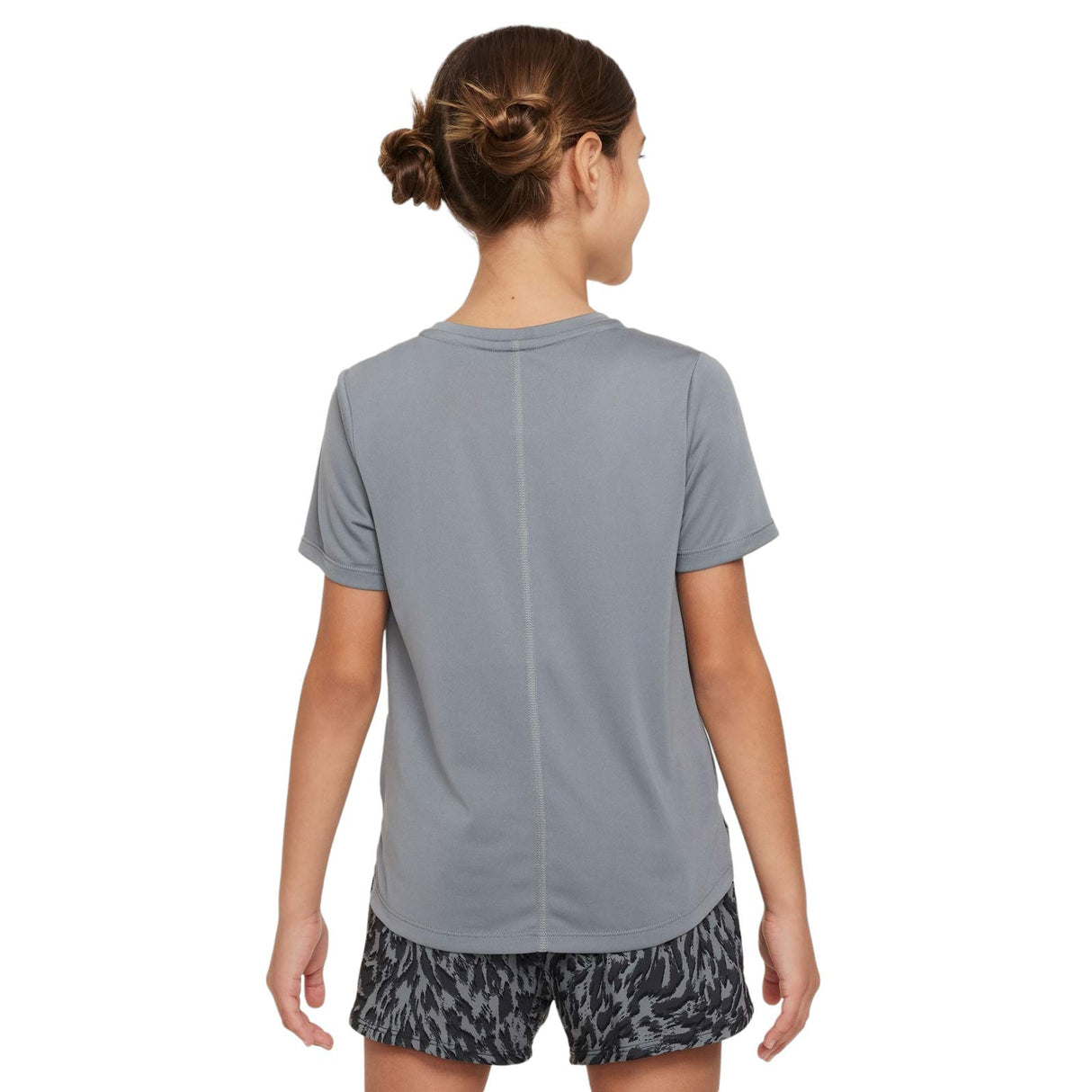 NIKE GIRLS ONE SS TOP GX VNR GREY