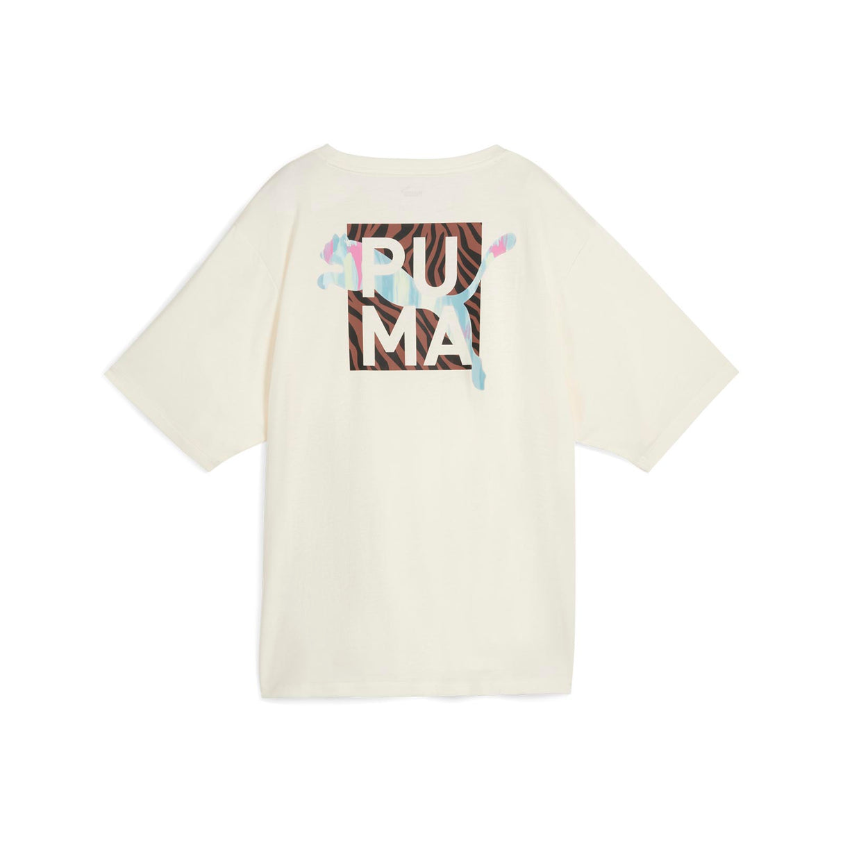 Puma Wmns Animal Remix Boyfriend Tee Brn