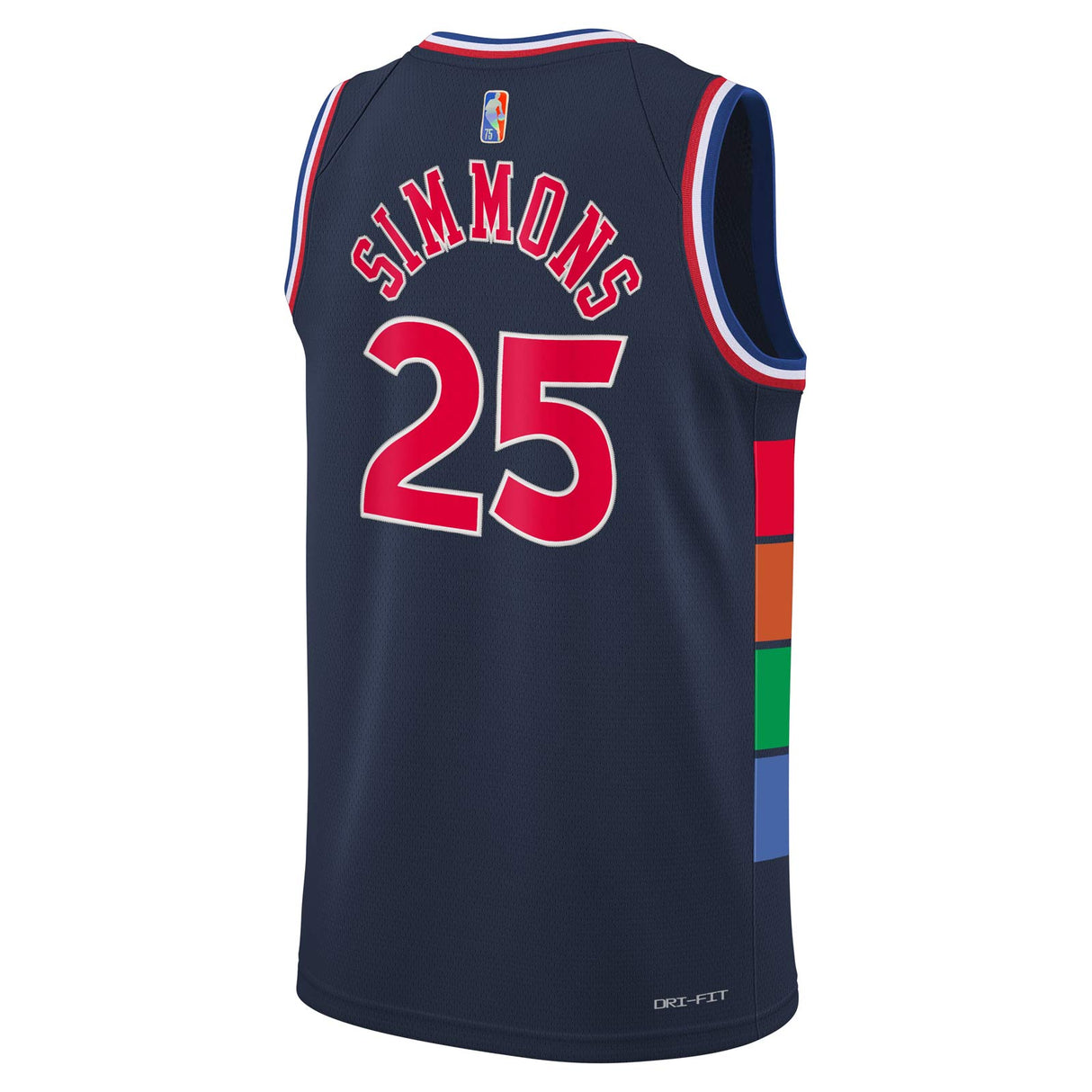 NIKE 76ers Simmons Mixtape Kid Jrsy Mult