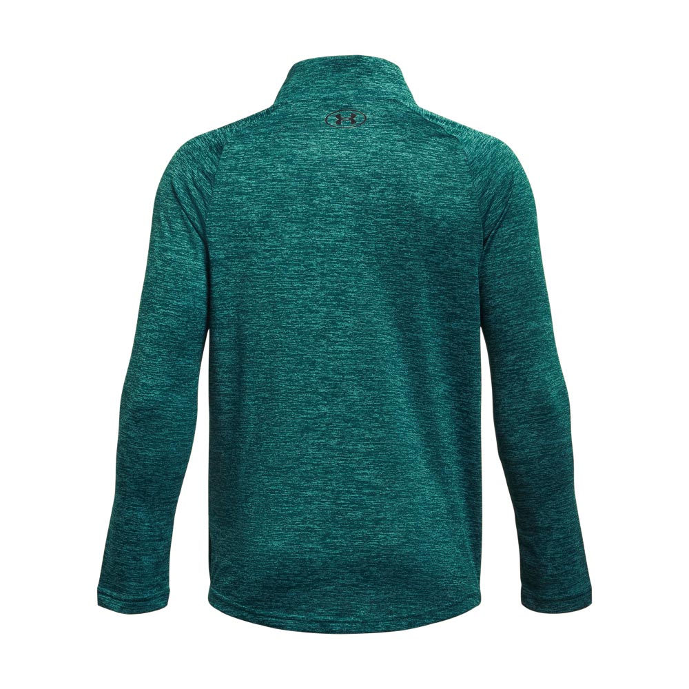 UA Boys Tech 2.0 Half Zip Top Green