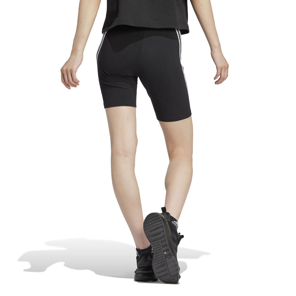 adidas Womens FI 3S Biker Short Black