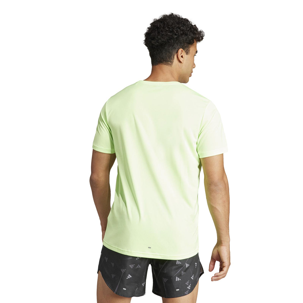 adidas Mens Run It Tee Green