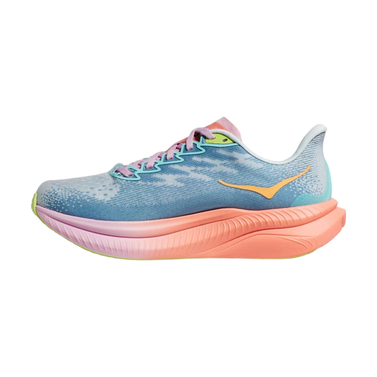 Hoka Mach 6 Womens Grey/Orange