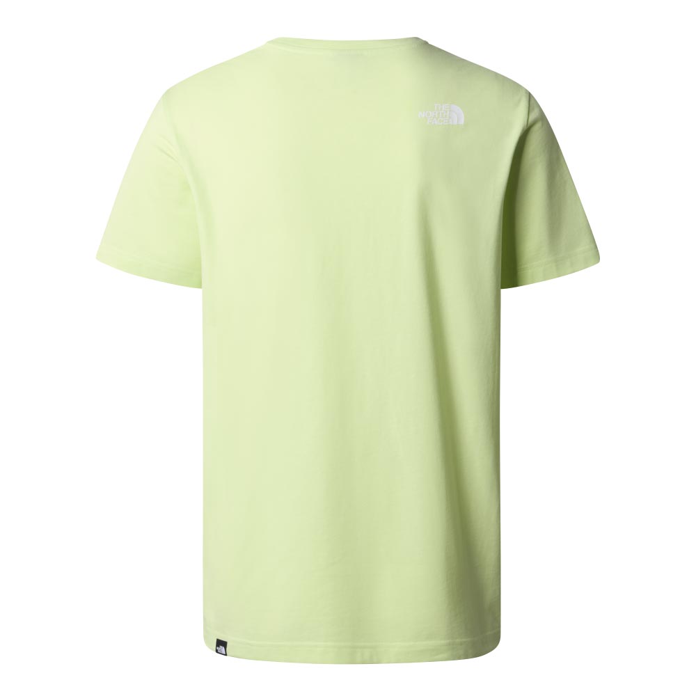 TNF Mens SS Simple Dome Tee Yellow