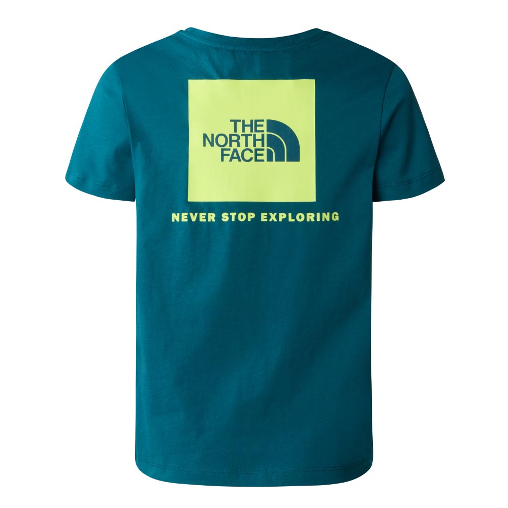 TNF SS Redbox Boys Box Graph Tee Blue