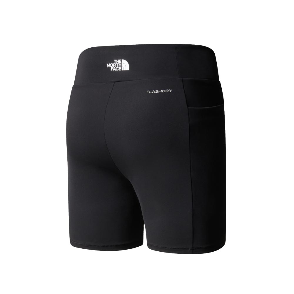 TNF Never Stop Girls Bike Short Black