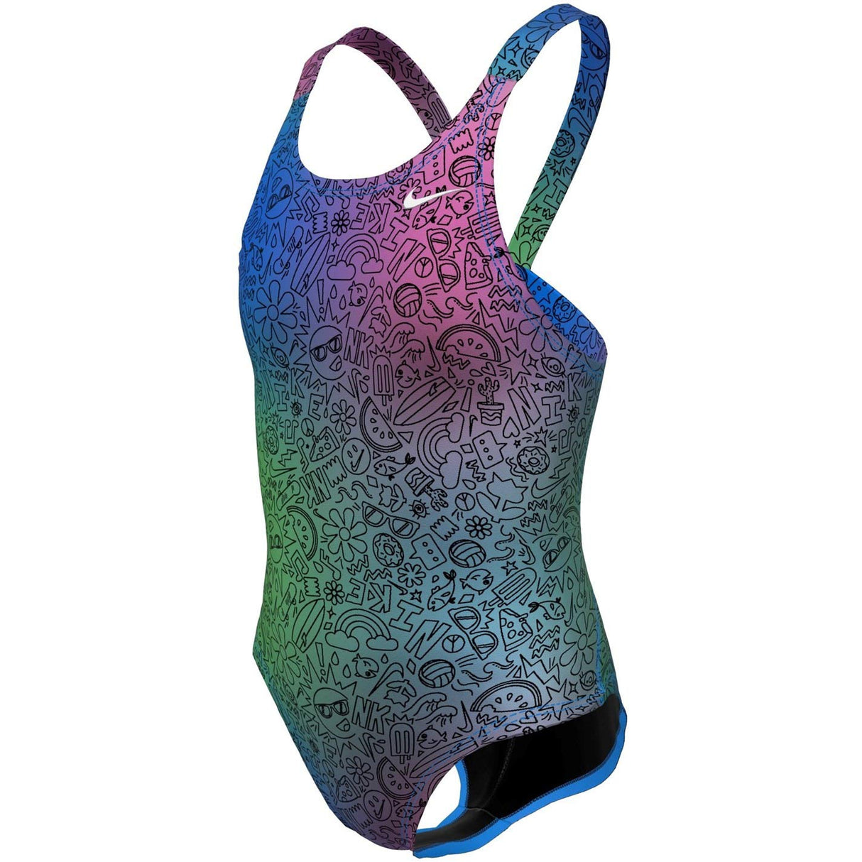 Nike Girls Hydrastrong Fastback 1pc Mult