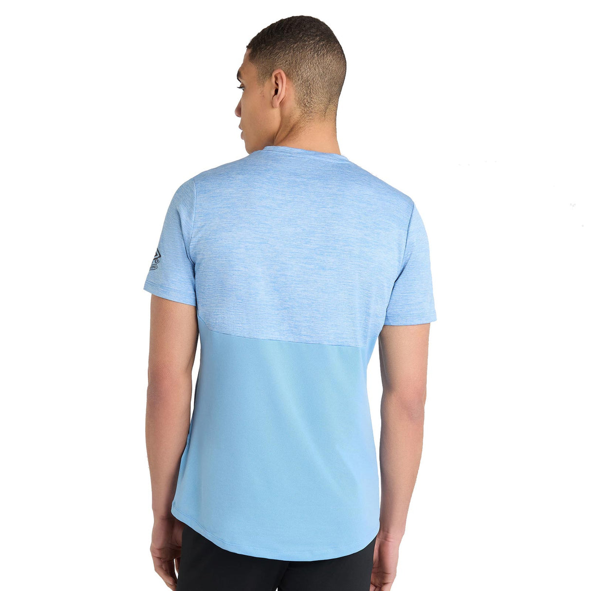 UMBRO PRO TRAINING MARL POLY TEE 23 BLUE