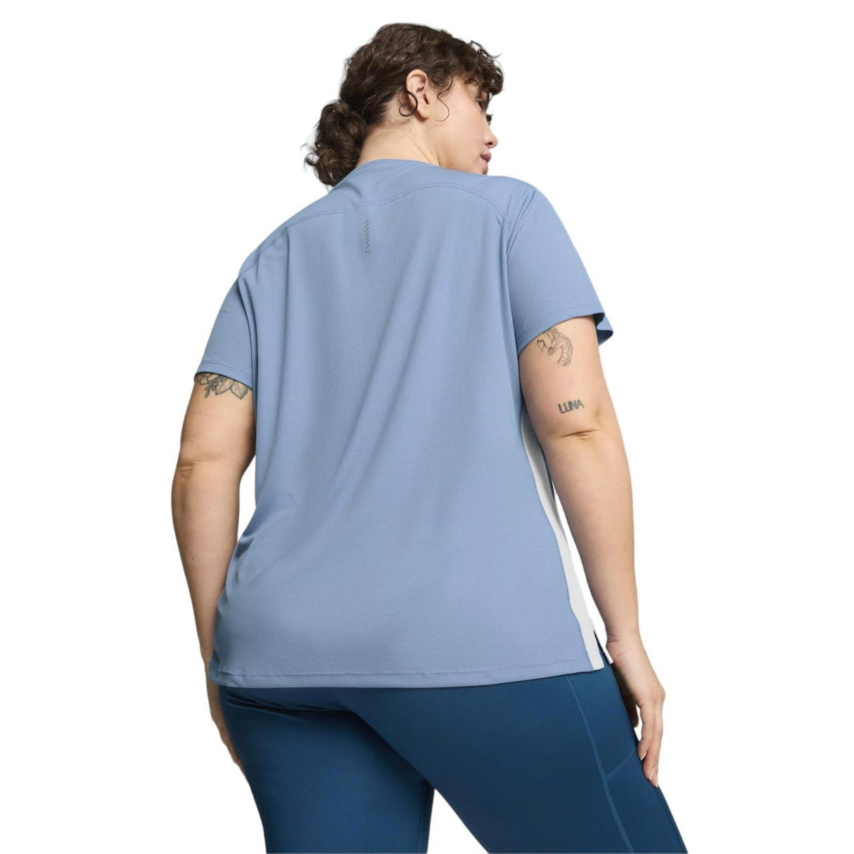 Puma Wmns Run Favorites Velocity Tee Blu