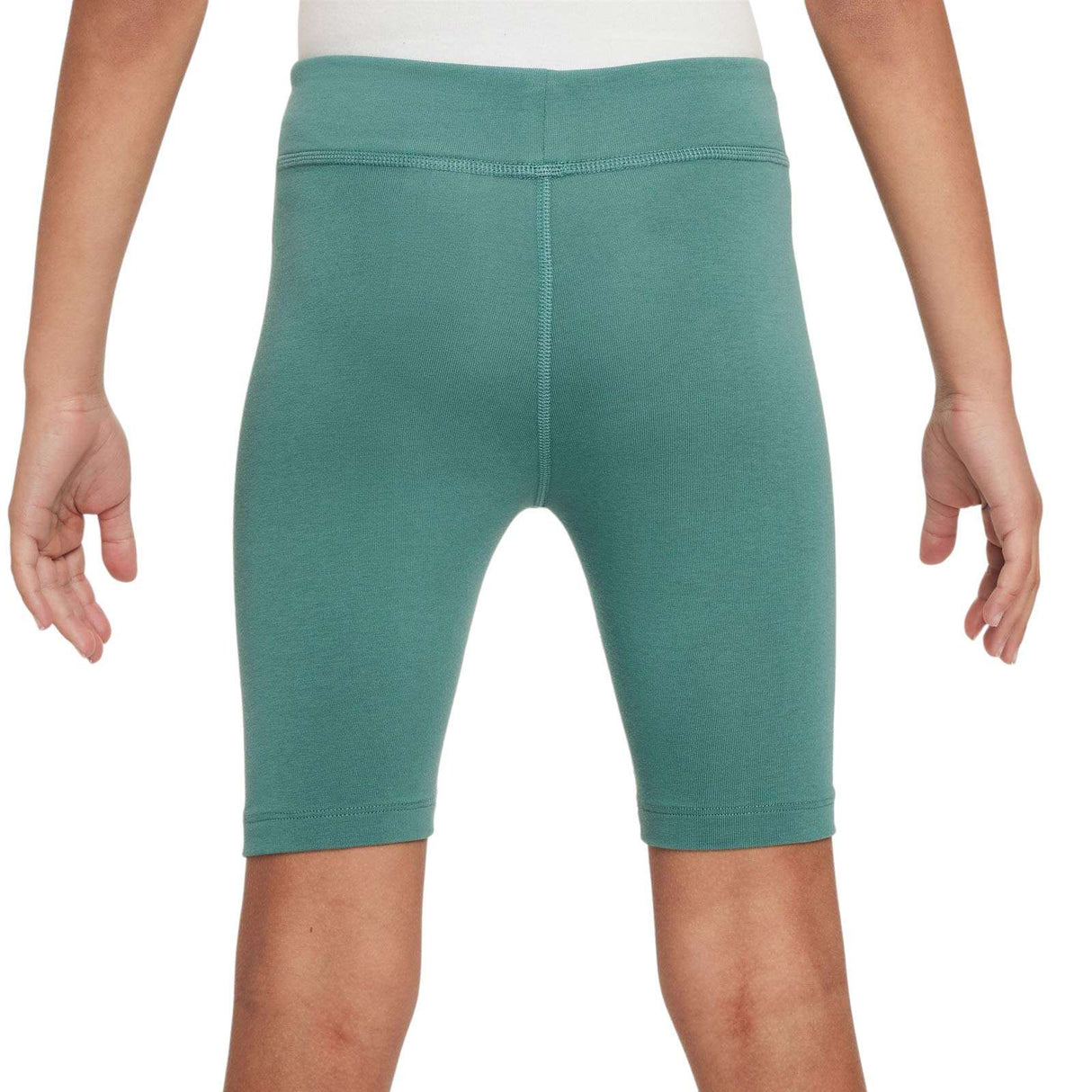 Nike Girls NSW 7 IN Bike Shorts Green