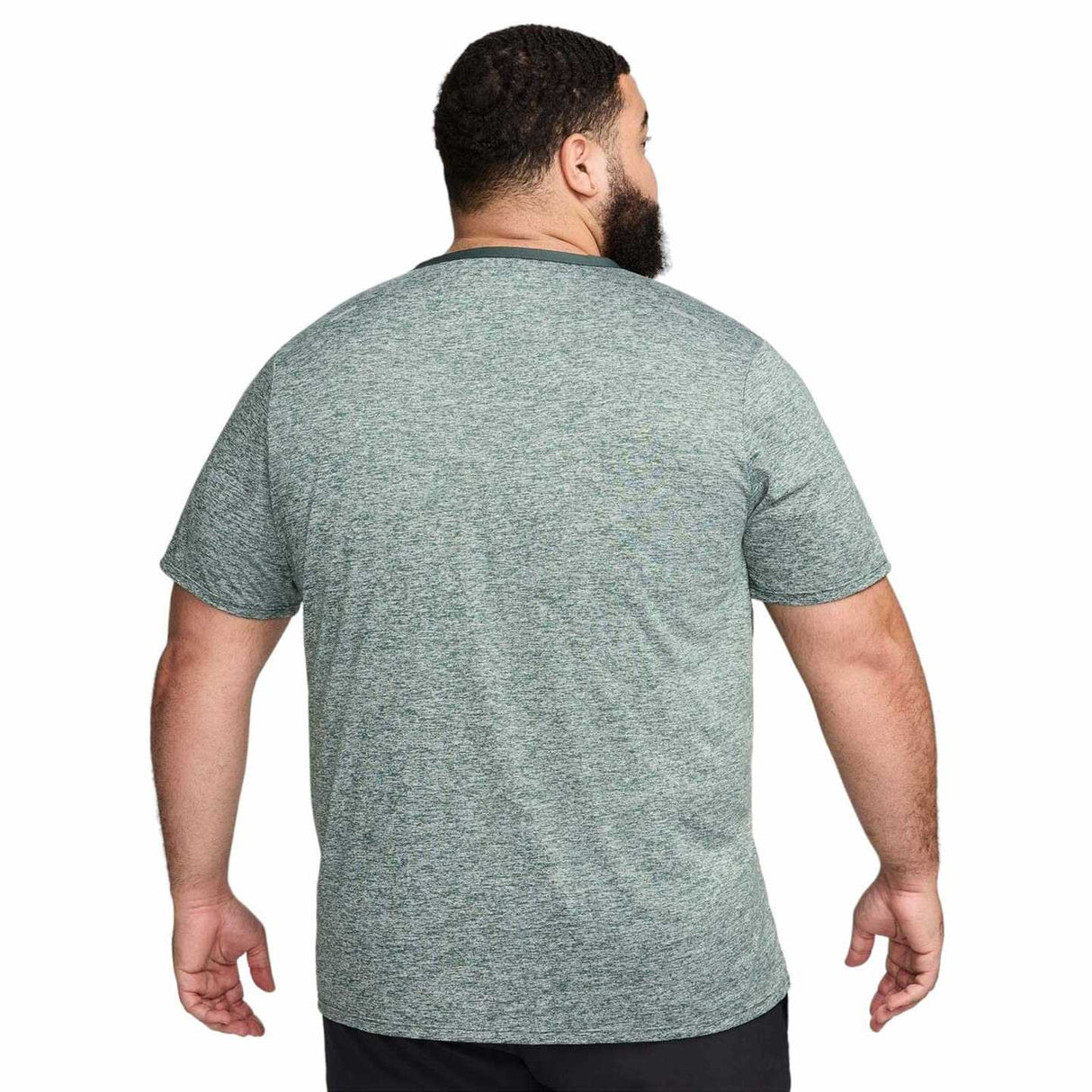Nike Mens DF Rise 365 SS Tee Green