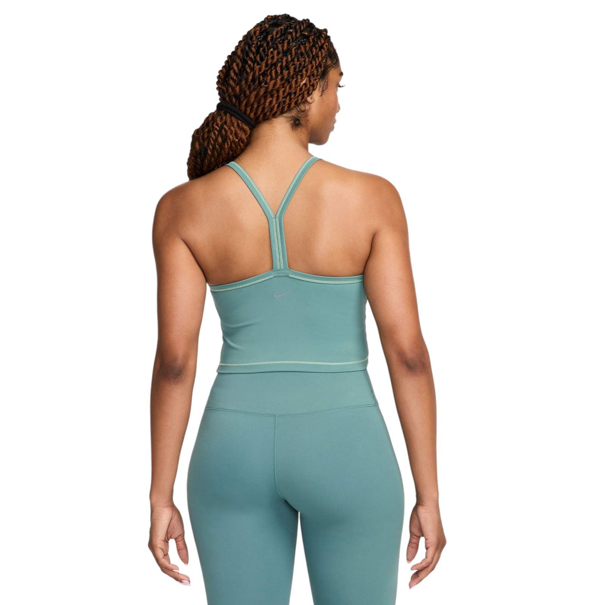 Nike One Wmns DF NV Fitted Crop Tank Grn